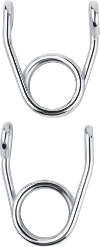 Vista 5 de TCT-MOTORPARTS 2 "Chrome Scissor Torsion Solo Seat Springs para Harley Motocicleta Sportster XL Chopper Bobber Custom