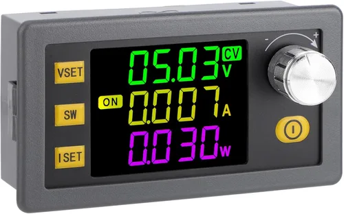 Vista 9 de DROK Buck Boost Convertidor, DC 5.0-30V a 0.6-30V 4A 35W Regulador de voltaje ajustable Pantalla LCD 6V 9V 12V 24V módulo de fuente de alimentación