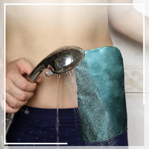 Vista 6 de rainbowstar 2 fundas para bolsas de ostomía para ducha de ostomía, impermeables, reutilizables, para hombres y mujeres, protector de ducha
