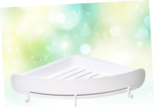 Vista 8 de Cabilock Cesta de ducha para baño, estante de almacenamiento con ventosa, estante montado en la pared, perfecto para cocina, inodoro y baño