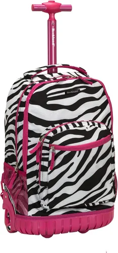 Vista 37 de Rockland, bolsa de viaje de 19 pulgadas, con ruedas., Negro), R02-BLACK