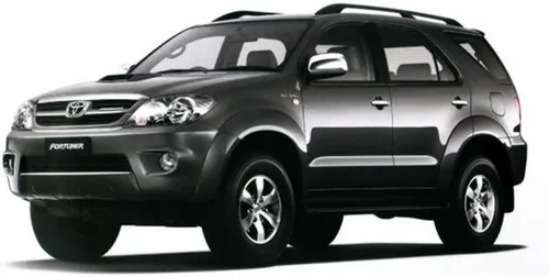 Vista 4 de K1AutoParts 1 par de portavasos marrón para Toyota Fortuner SUV 2005-2014