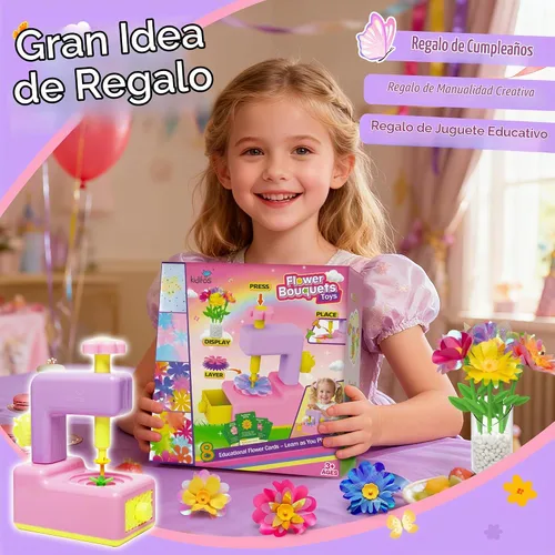 Vista 8 de Kit de fabricación de flores, kits de manualidades para niñas de más de 4