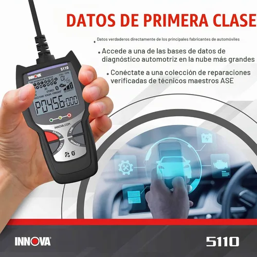 Vista 4 de INNOVA 5110 Check Engine Code Reader - Super Simple Car Scanner for All Levels - Works on Most 1996 & Newer OBDII Cars