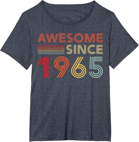 Vista 30 de Camiseta retro de 60 cumpleaños decoraciones para hombres 60 años 1965 60, Negro
