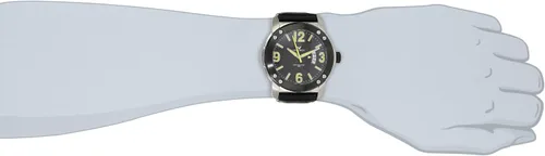 Vista 2 de Viceroy Reloj de hombre 46503-25 con bisel de acero inoxidable negro chapado en iones, Moderno