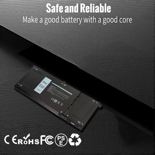 Vista 5 de H5CKD - Batería para laptop Dell Inspiron 7300 7306 7405 7500 2 en 1 7506 5501 5502 5300 5301 5400 5401 5402 5406 5408 5409 5509 Latitude 3410 3510