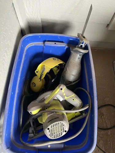 Vista 6 de Gafas de seguridad combinadas y orejeras de seguridad. Único, nuevo, PPE, protector protector que evita daños y arañazos. Proporciona comodidad
