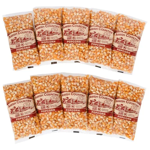 Vista 18 de Amish Country Popcorn Núcleos de hongos de 1 libra Anticuado, sin OMG y sin gluten (bolsa de 1 libra)