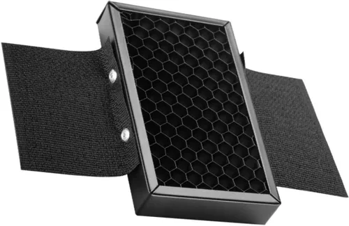 Vista 6 de Hemobllo 3 unids Accesorio Flash Spot Filtro Honeycomb Grid Softbox Reflector Control de Luz para Cámara