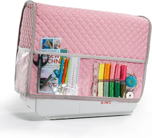 Vista 7 de BAGSFY Estuche grande para transportar máquina de coser, bolsa para máquina de coser, bolsa de viaje compatible con Brother, Singer, Bernina
