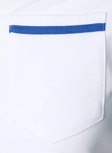 Vista 5 de HOOD CREW Polo de manga corta con cremallera para hombre