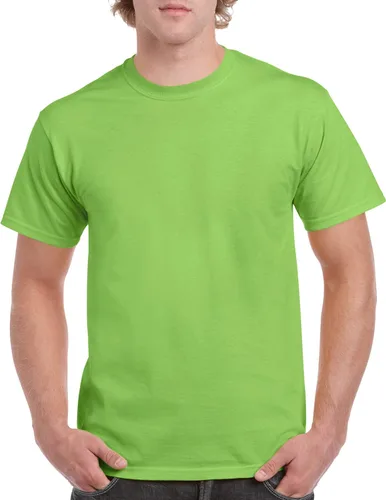 Vista 327 de Gildan Camiseta G500 para hombre Ceniza/baya