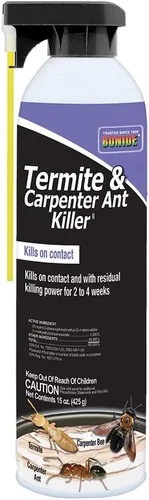Vista 4 de Bonide (BND370) - Asesino de hormigas termitas y carpintero, insecticida en aerosol (15 oz.)