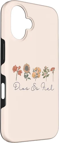 Vista 3 de iPhone 16 Versículo de la Biblia cristiana en español Dios Es Fiel Cristianos