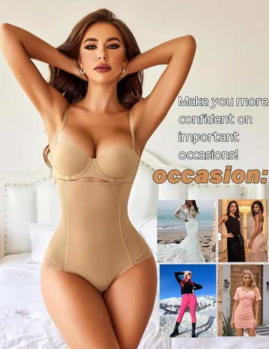 Vista 6 de Avidlove Faja moldeadora para mujer con control de abdomen, ropa interior de cintura alta para mujer