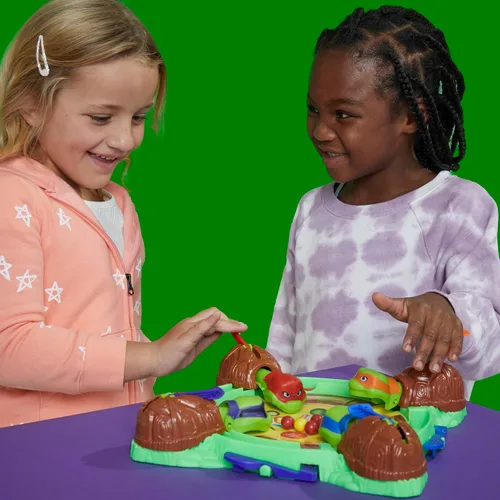 Vista 6 de Hungry Hungry Hippos: Teenage Mutant Ninja Turtles Edition Juego A partir de 4 años 2 a 4 jugadores Juegos de mesa para niños Regalos