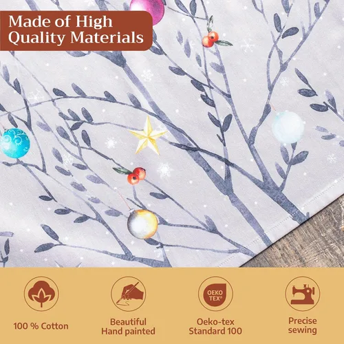 Vista 935 de Maison d' Hermine Delantales para mujer con bolsillo, 100% algodón (27.50 x 31.50 pulgadas)