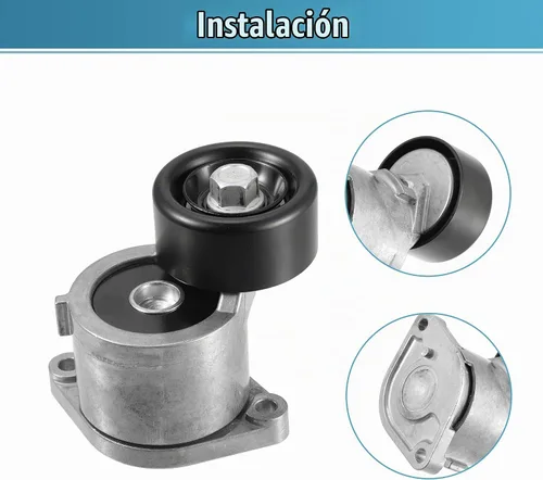 Vista 4 de X AUTOHAUX Conjunto de polea tensor de correa 252812GGB3 para Kia Optima 2016-2020 para Kia Sorento 2016-2020 Tensor Serpentine