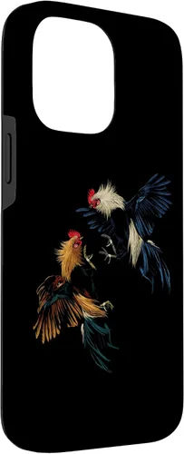 Vista 3 de Peleas De Gallos - Carcasa para iPhone 14 Pro Max