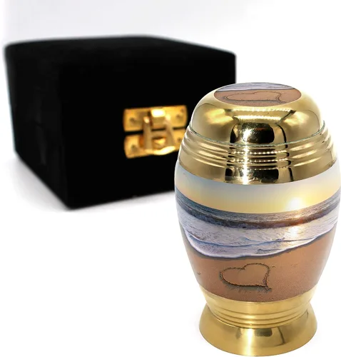 Vista 25 de Dock of The Bay - Urna de cremación para cenizas para hombres adultos – Urna personalizada para cenizas para mujeres, urnas decorativas – Hermosas