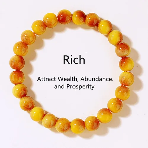 Vista 32 de Pulseras de triple protección con piedra de ojo de tigre de obsidiana negra con hematita para hombres y mujeres, pulsera de piedra curativa