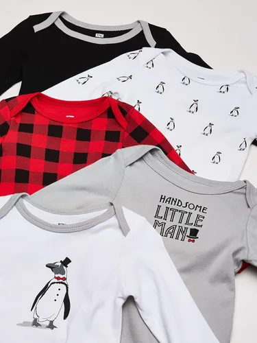 Vista 2 de Hudson Baby - Mameluco de algodón de manga larga para bebé