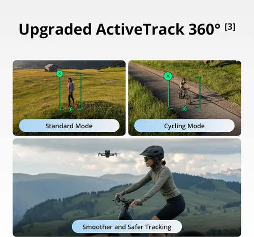 Vista 5 de DJI Mini 5 Pro, dron ultraligero y plegable con cámara, CMOS de 1 pulgada, detección omnidireccional de obstáculos, ActiveTrack 360°, rotación