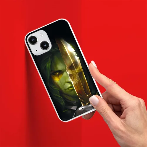 Vista 7 de ERT GROUP Caja del teléfono móvil para Xiaomi REDMI Note 10/10S Original y con licencia oficial Marvel Patrón Gamora 002 adaptado de manera óptima a