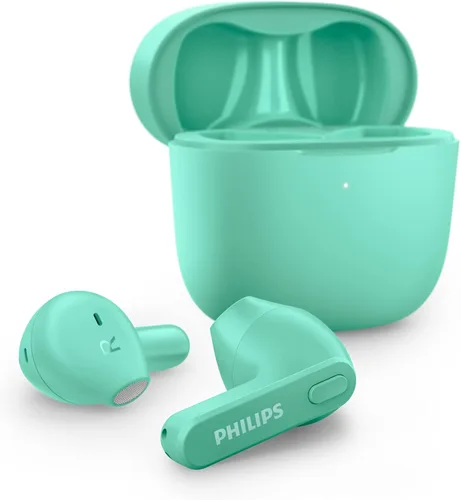 Vista 12 de PHILIPS T2206 Auriculares inalámbricos con resistencia al agua IPX4 y estuche de carga súper pequeño Blanco ártico