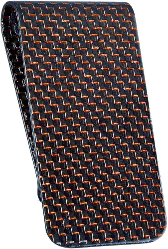 Vista 2 de CL CARBONLIFE Carbon Fiber Wallet Money Clip for Cash and Credit Card, Minimalist Holder Clips for Men (Large, 2.8"x1.5")