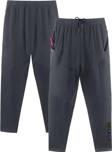 Vista 2 de NELEUS Pantalones cónicos de entrenamiento para hombre