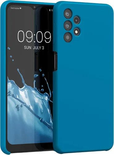 Vista 152 de kwmobile Funda Compatible con Samsung Galaxy A14 5G - Funda de teléfono de TPU y silicona con acabado suave - Verde Lima