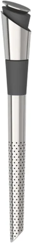 Vista 6 de Host Filtro de vino con tapón, purificador de vino de acero inoxidable para eliminar histaminas, sulfitos y suavizar taninos, incluye tapón
