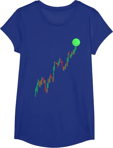 Vista 78 de Cute Stock Trading Design for Men Women Stock Market Trader T-Shirt Asphalt Grey