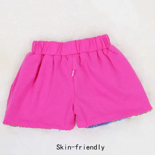 Vista 4 de Pantalones cortos para bebé y niña, con purpurina en ambos lados, con diadema