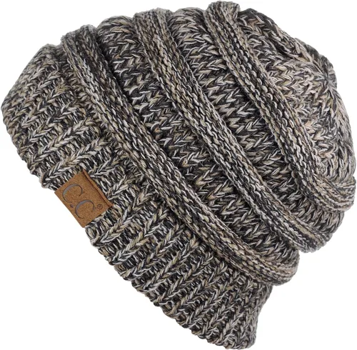 Vista 132 de C.C Trendy Warm Chunky Soft Stretch Cable Knit Beanie