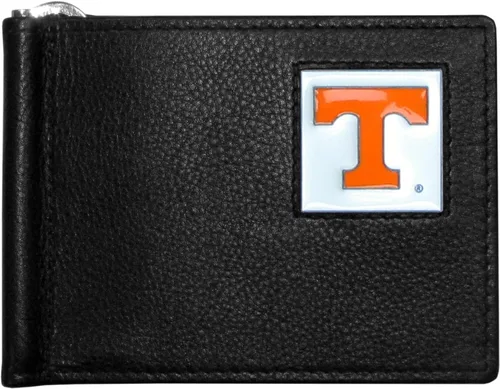 Vista 5 de Siskiyou Cartera deportiva de cuero con clip para billetes de la NCAA