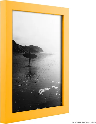 Vista 3 de Craig Frames - Marco de fotos, madera maciza, acabado compuesto liso, 0.875 pulgadas de ancho, disponible en una variedad de colores divertidos