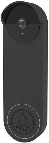 Vista 4 de Coyktonty Funda de silicona para timbre de puerta, resistente a la intemperie, silicona protectora para Google Nest Doorbell Case Anti-UV (blanco)