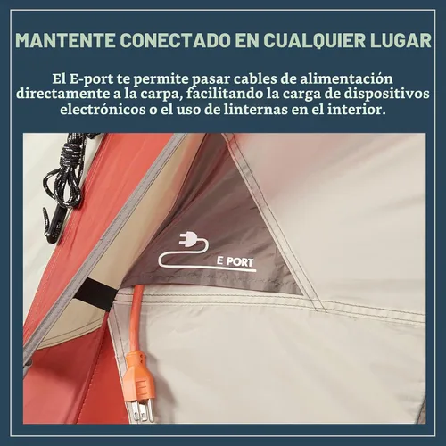 Vista 5 de Wenzel Modified Dome Camping Tent for Car Camping, Traveling, Festivals, and More