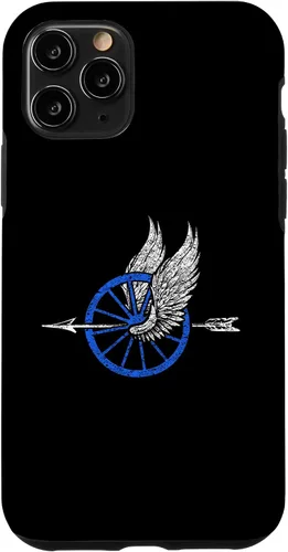 Vista 13 de Unidad de motor de policía para iPhone 12 mini rueda y flecha para carcasa de oficial de motor