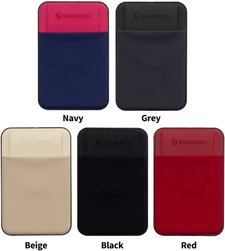 Vista 7 de Sinjimoru Funda magnética para tarjetas de privacidad, cartera magnética para teléfono que se adhiere como tarjetero de crédito para MagSafe