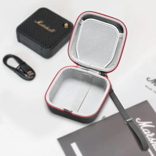 Vista 7 de RLSOCO Funda de transporte para altavoz portátil Bluetooth Marshall Willen II/Willen (solo funda)