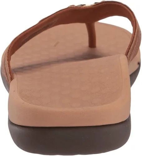 Vista 5 de Sandalias Vionic Tide Aloe, con tira para dedos, con diamantes de imitación, con soporte de arco ortopédico oculto, para mujer