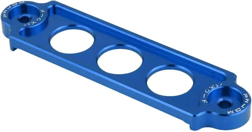 Vista 6 de Fydun Soporte de amarre de batería, batería de carreras de coches, bloqueo de soporte de sujeción anodizado para Civic/CRX 1988-2000 (azul)