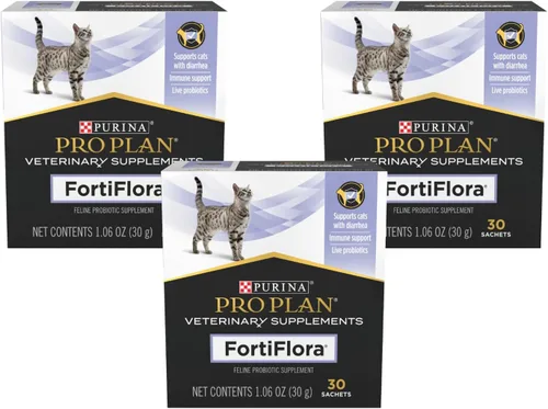 Vista 7 de Purina Pro Plan Veterinary Supplements FortiFlora Dog Probiotic Supplement, Canine Nutritional Supplement 30 Ct. Box (Pack of 2)