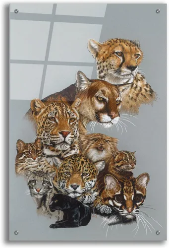 Vista 9 de Epic Art 'Awesome' by Barbara Keith, Acrylic Glass Wall Art, 12"x16