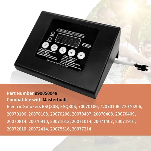 Vista 4 de 990050048 Piezas de repuesto para panel de control digital, compatibles con Masterbuilt MB ESQ30B, ESQ30S, 20070106, 20070206, 20072010, 20070910