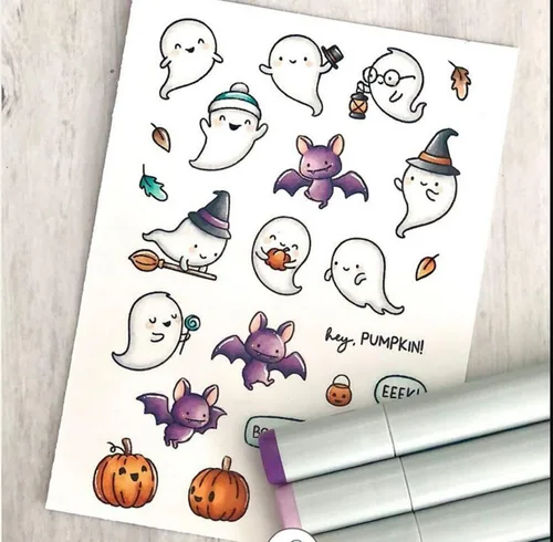 Vista 5 de Flower Fairy - Juego de sellos y troqueles transparentes de silicona para hacer tarjetas, plantillas de corte de metal para álbumes de recortes